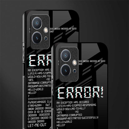 error glass case for vivo y75 5g image-2