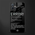 error glass case for vivo y75 5g image