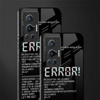 error glass case for vivo x70 pro image-2