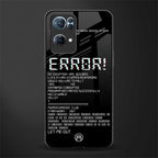 error glass case for oppo reno7 pro 5g image