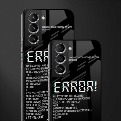 error glass case for samsung galaxy s21 plus image-2