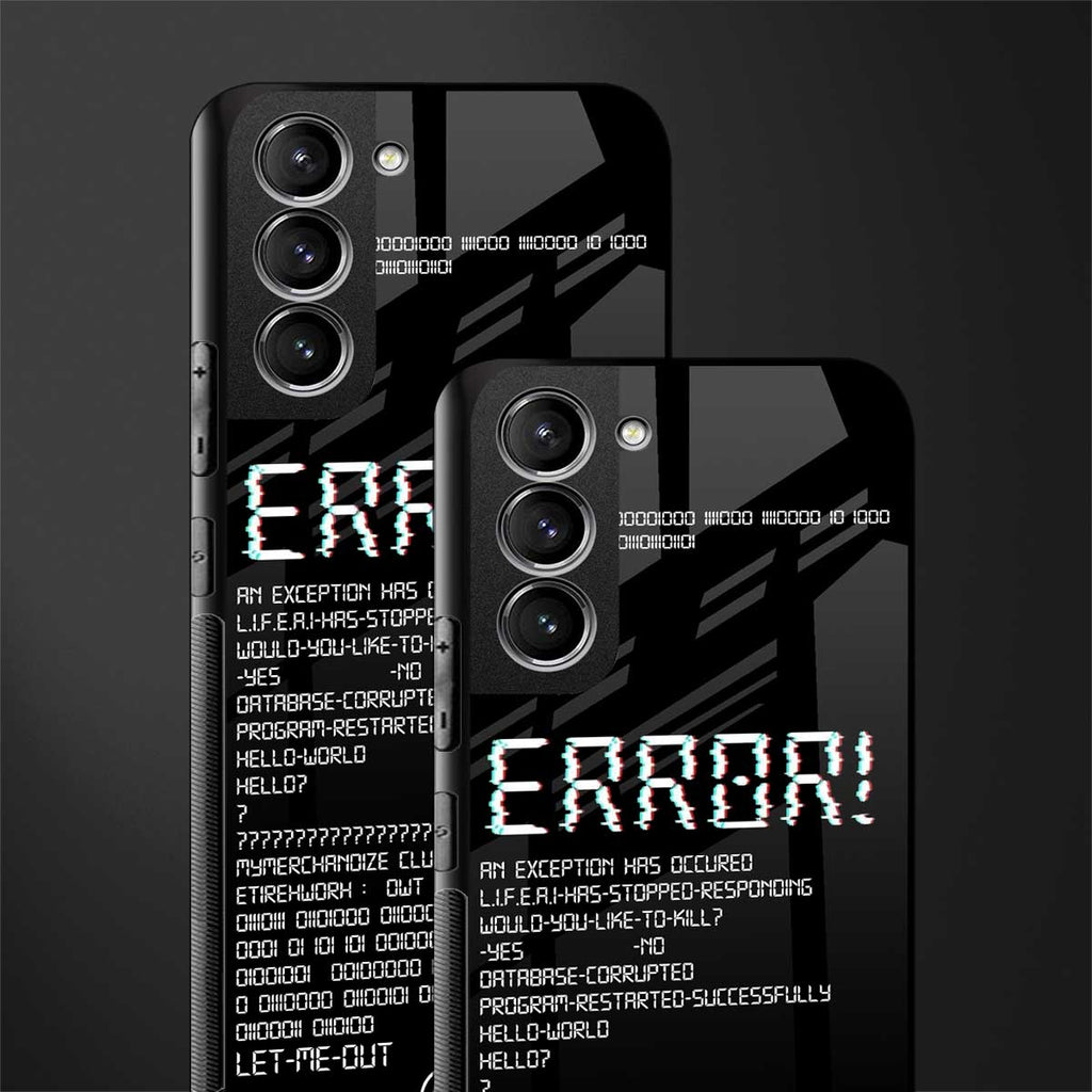 error glass case for samsung galaxy s21 image-2