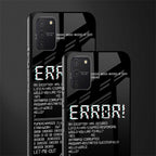 error glass case for samsung galaxy s10 lite image-2
