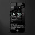 error glass case for samsung galaxy note 9 image