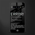 error glass case for samsung galaxy s10 plus image