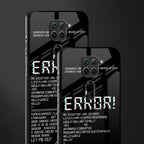 error glass case for redmi note 9 image-2