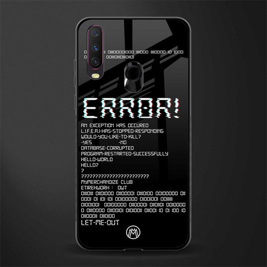 error glass case for vivo y15 image