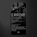 error glass case for vivo y95 image
