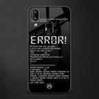 error glass case for vivo y95 image