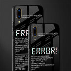 error glass case for vivo v11 pro image-2