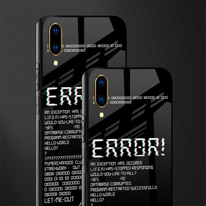 error glass case for vivo v11 pro image-2