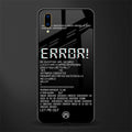 error glass case for vivo v11 pro image