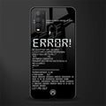 error glass case for vivo y50 image