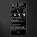 error glass case for realme c25 realme c25s image