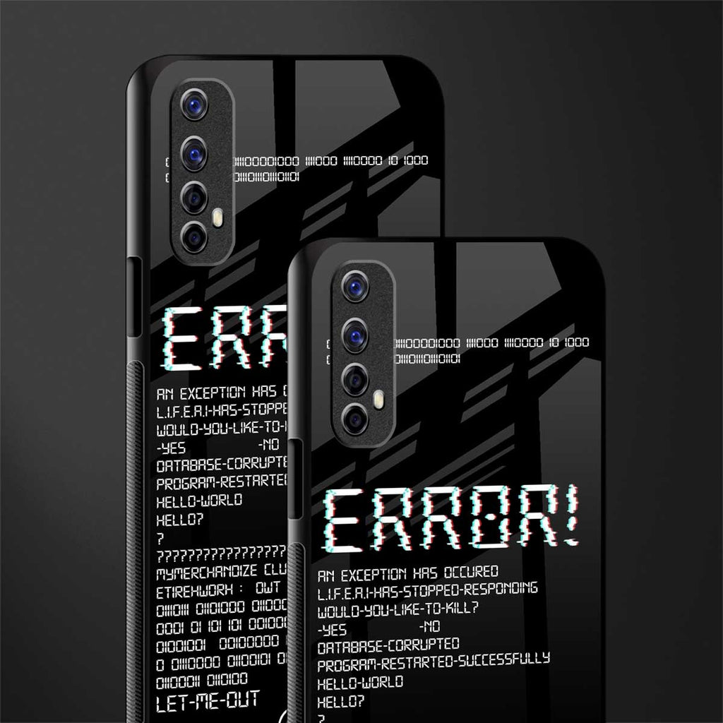 error glass case for realme narzo 20 pro image-2