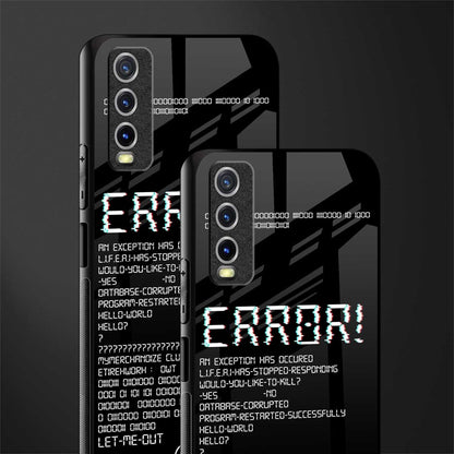 error glass case for vivo y12s image-2