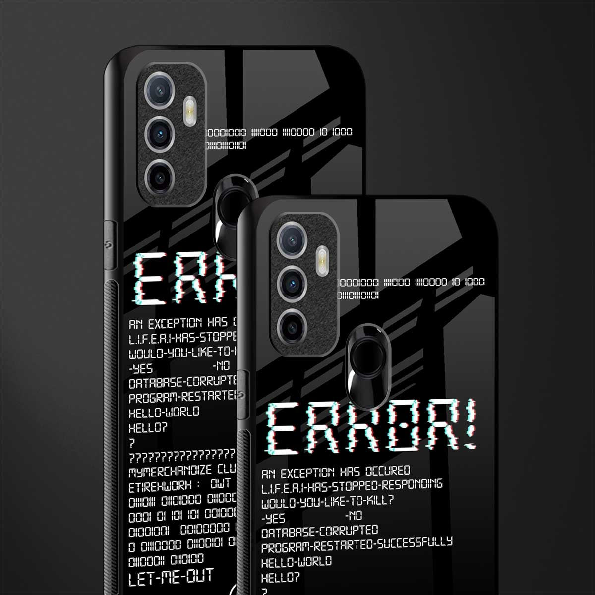 error glass case for oppo a53 image-2
