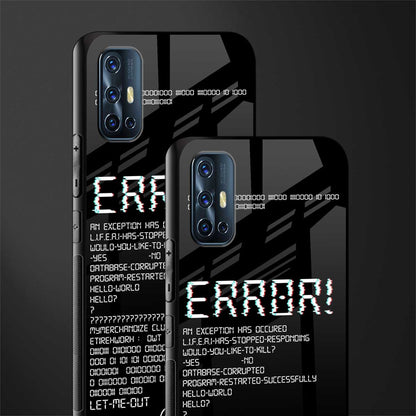 error glass case for vivo v17 image-2