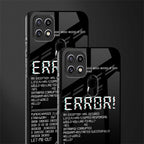 error glass case for oppo a15s image-2