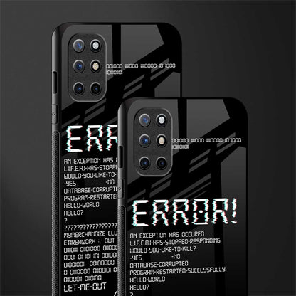 error glass case for oneplus 8t image-2