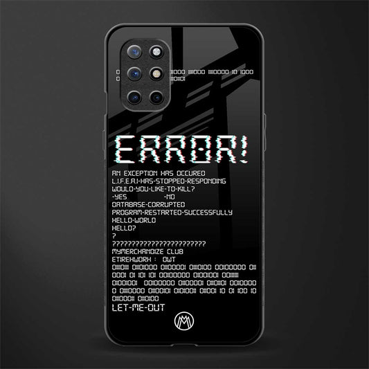 error glass case for oneplus 8t image