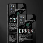 error glass case for realme 7i image-2