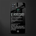 error glass case for realme 7i image