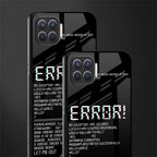 error glass case for oppo f17 pro image-2
