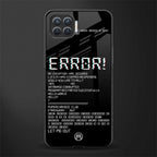 error glass case for oppo f17 image