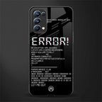 error glass case for oppo reno 5 pro image