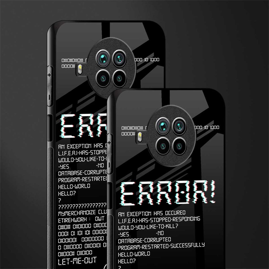 error glass case for mi 10i image-2