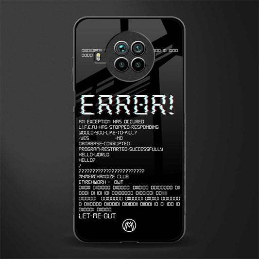 error glass case for mi 10i image