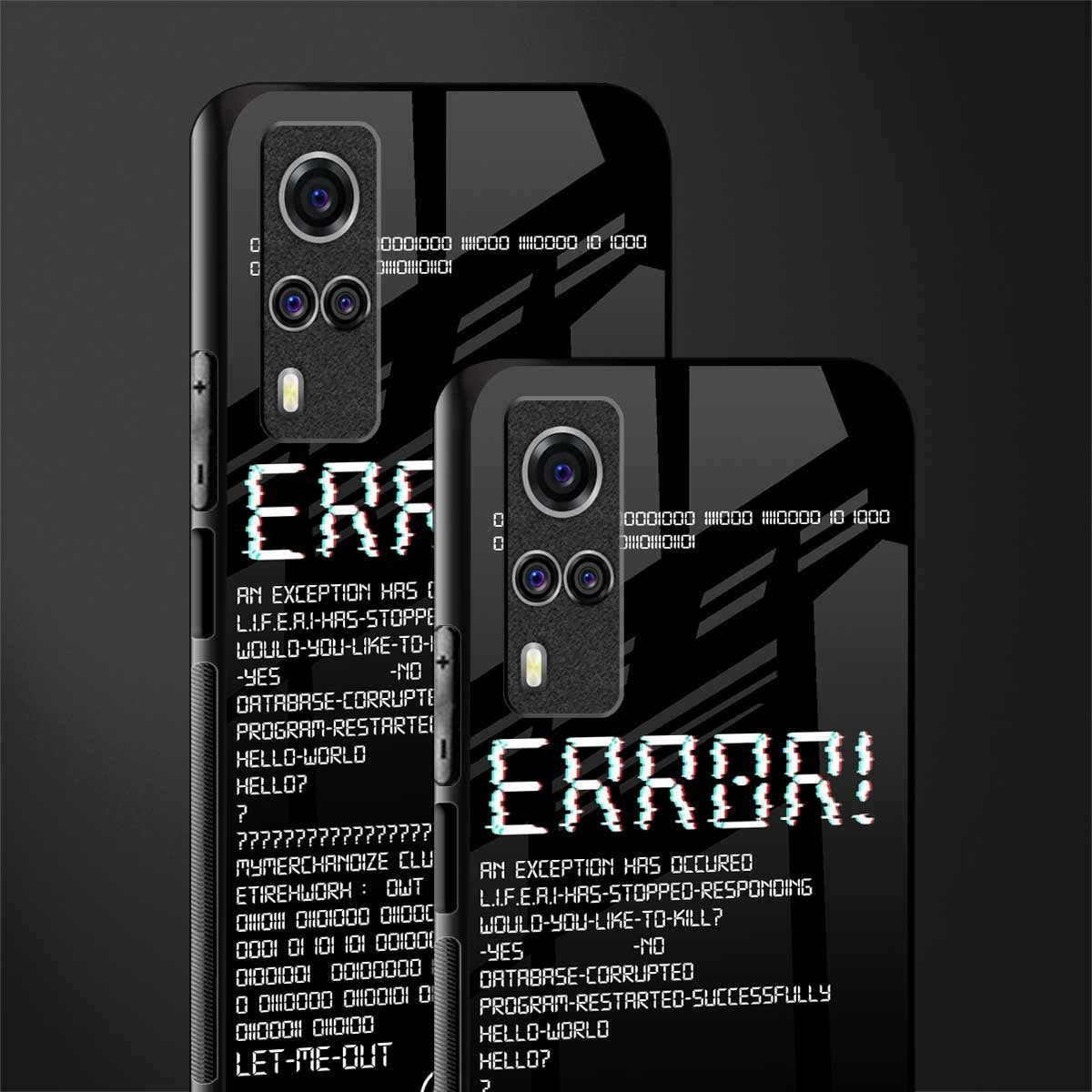 error glass case for vivo y51 image-2