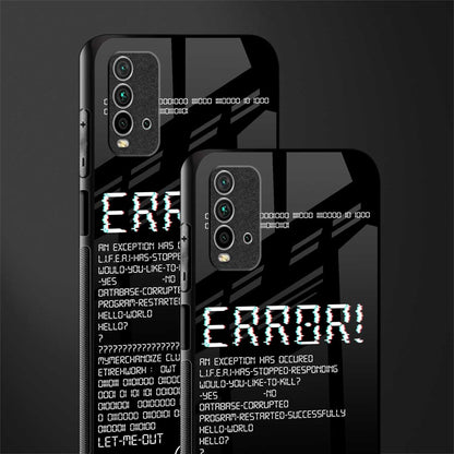 error glass case for redmi 9 power image-2