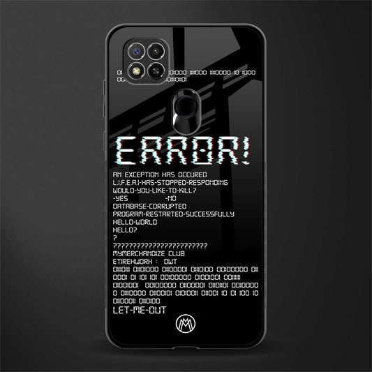 error glass case for poco c31 image