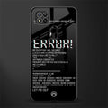 error glass case for redmi 9 image