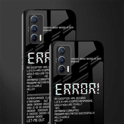error glass case for realme x7 image-2
