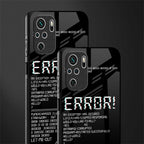 error glass case for redmi note 10s image-2