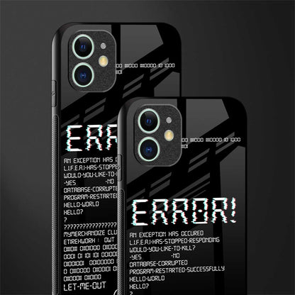 error glass case for iphone 12 mini image-2