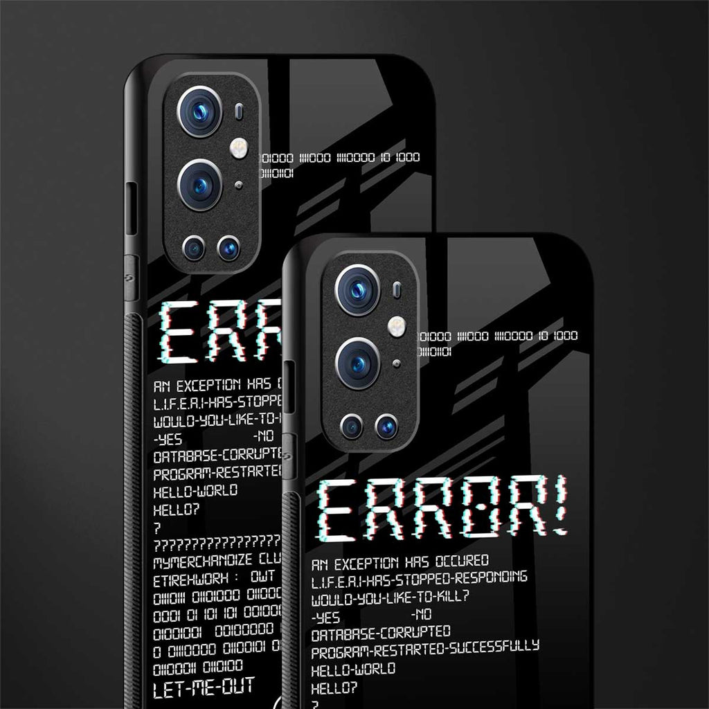error glass case for oneplus 9 pro image-2