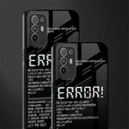 error glass case for oppo f19 pro plus image-2