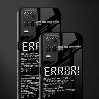 error glass case for realme 8 5g image-2