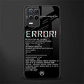 error glass case for realme narzo 30 5g image