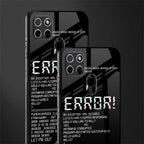 error glass case for realme c21 image-2