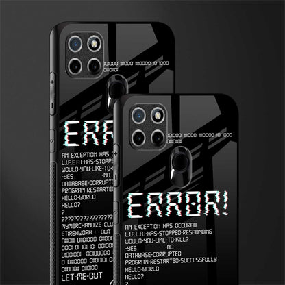 error glass case for realme c21 image-2