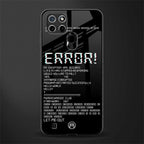 error glass case for realme c21 image