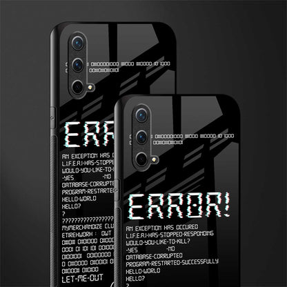 error glass case for oneplus nord ce 5g image-2