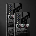 error glass case for vivo v21e 5g image-2