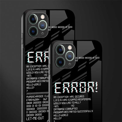 error glass case for iphone 11 pro image-2