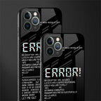 error glass case for iphone 11 pro max image-2